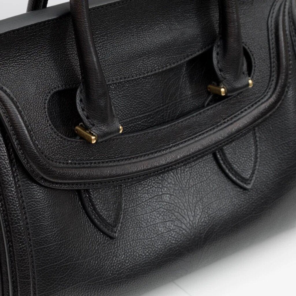 Alexander McQueen Heroine Medium Black Tote