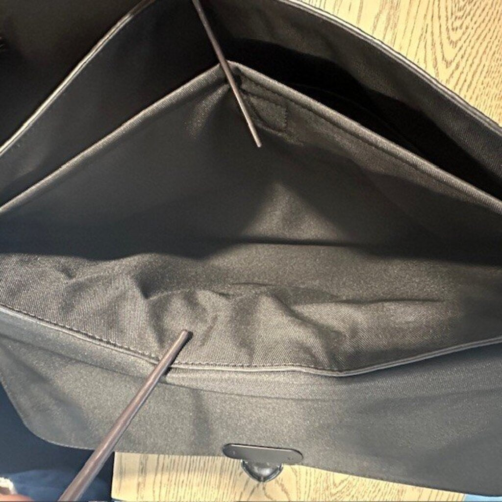 Louis Vuitton S Lock Black Briefcase