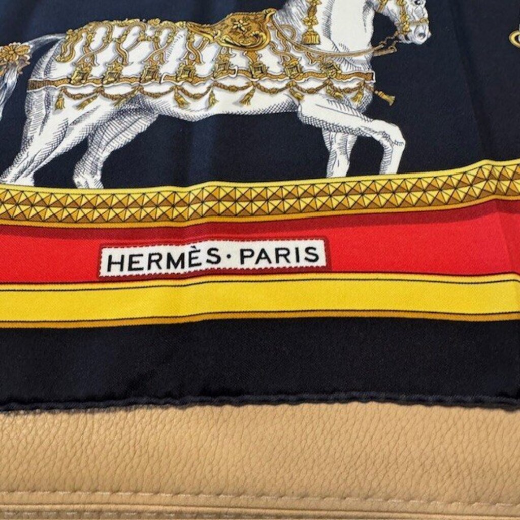 Hermes Grand Apparat Vintage Silk Scarf- 90cm