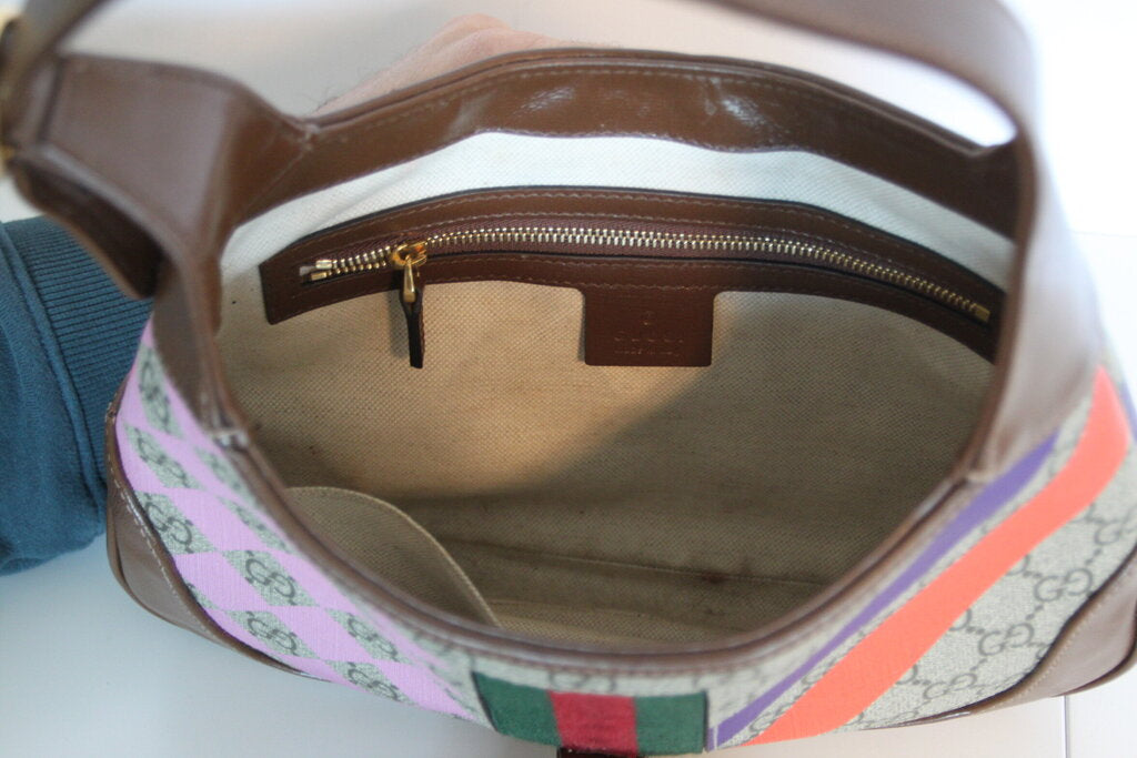 Gucci Jackie 1961 Pink & Multicolor Handbag