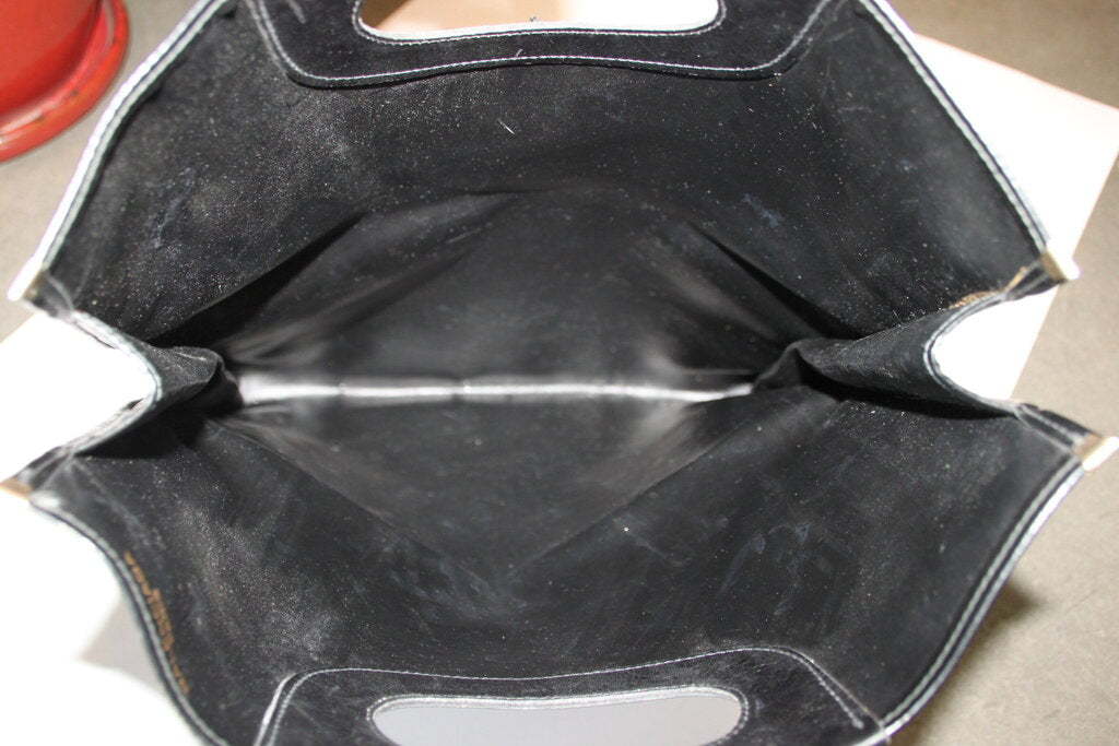 Balenciaga Fold-Over Envelope Clutch Bag in Blue