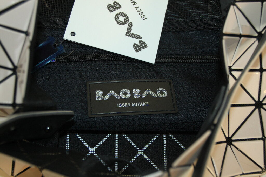 Bao Bao Issey Miyake Lucent Metallic Tote Bag in Beige