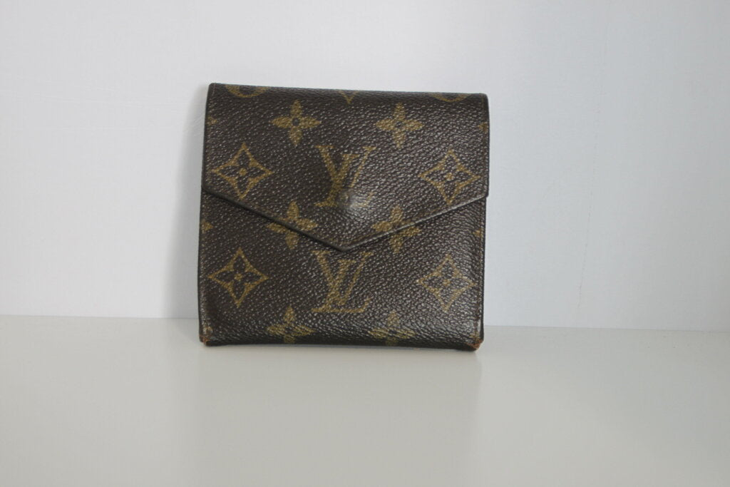 Louis Vuitton Monogram Brown Canvas Porte-Billets Compact Wallet