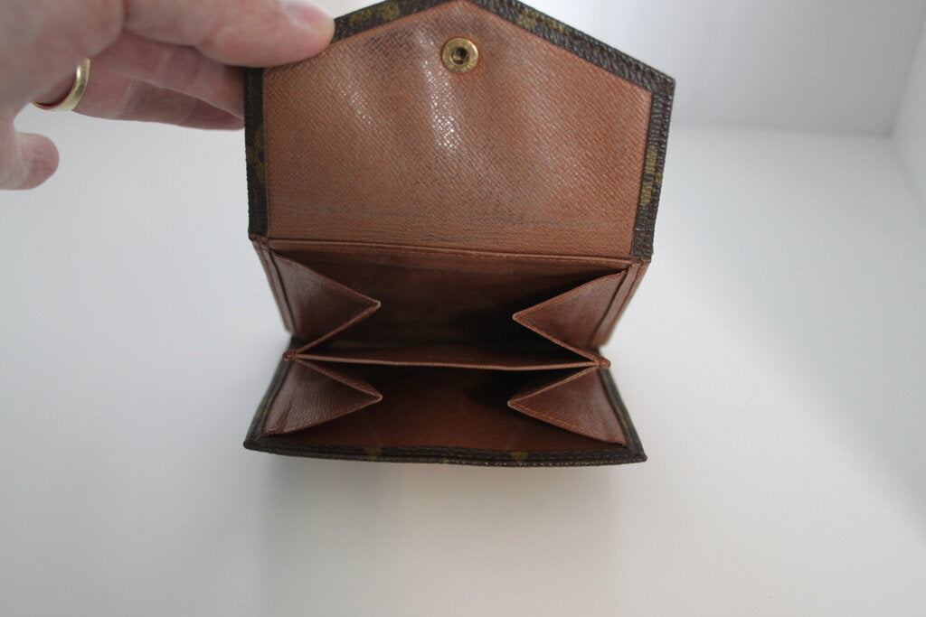 Louis Vuitton Monogram Brown Canvas Porte-Billets Compact Wallet