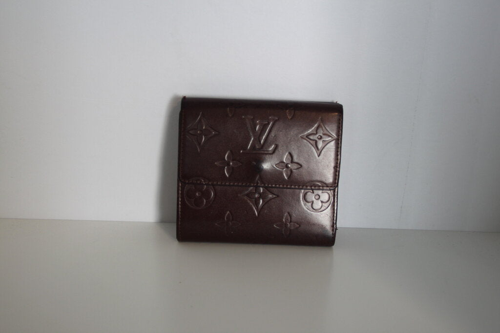 Louis Vuitton Monogram Vernis Amarante Compact Wallet